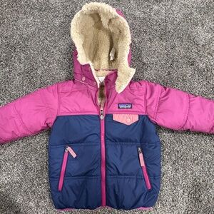 Patagonia toddler tribbles reversible coat
